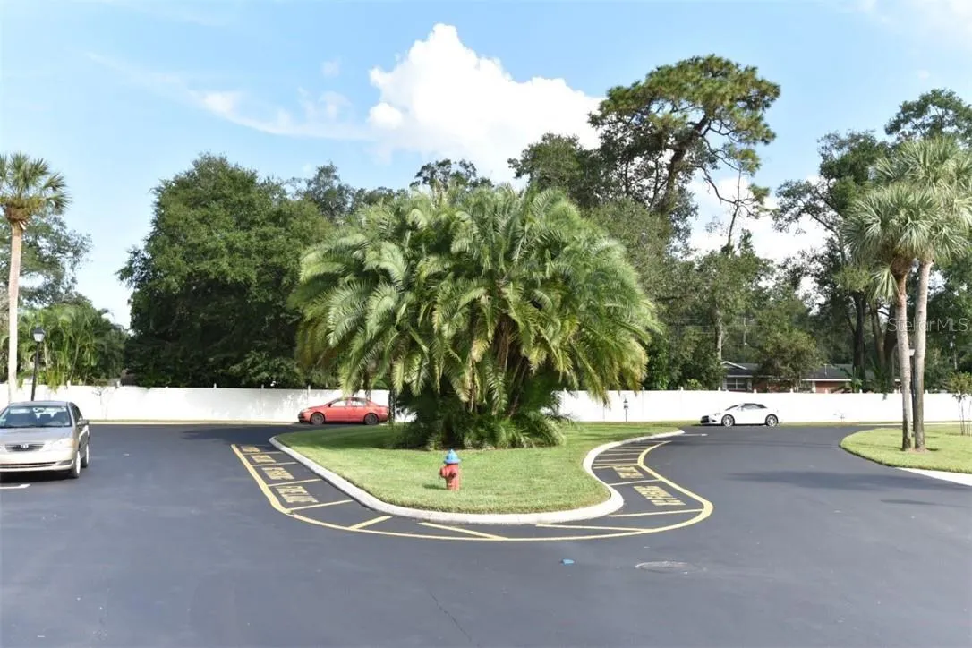 Montgomery Club' s white fenced private roads.