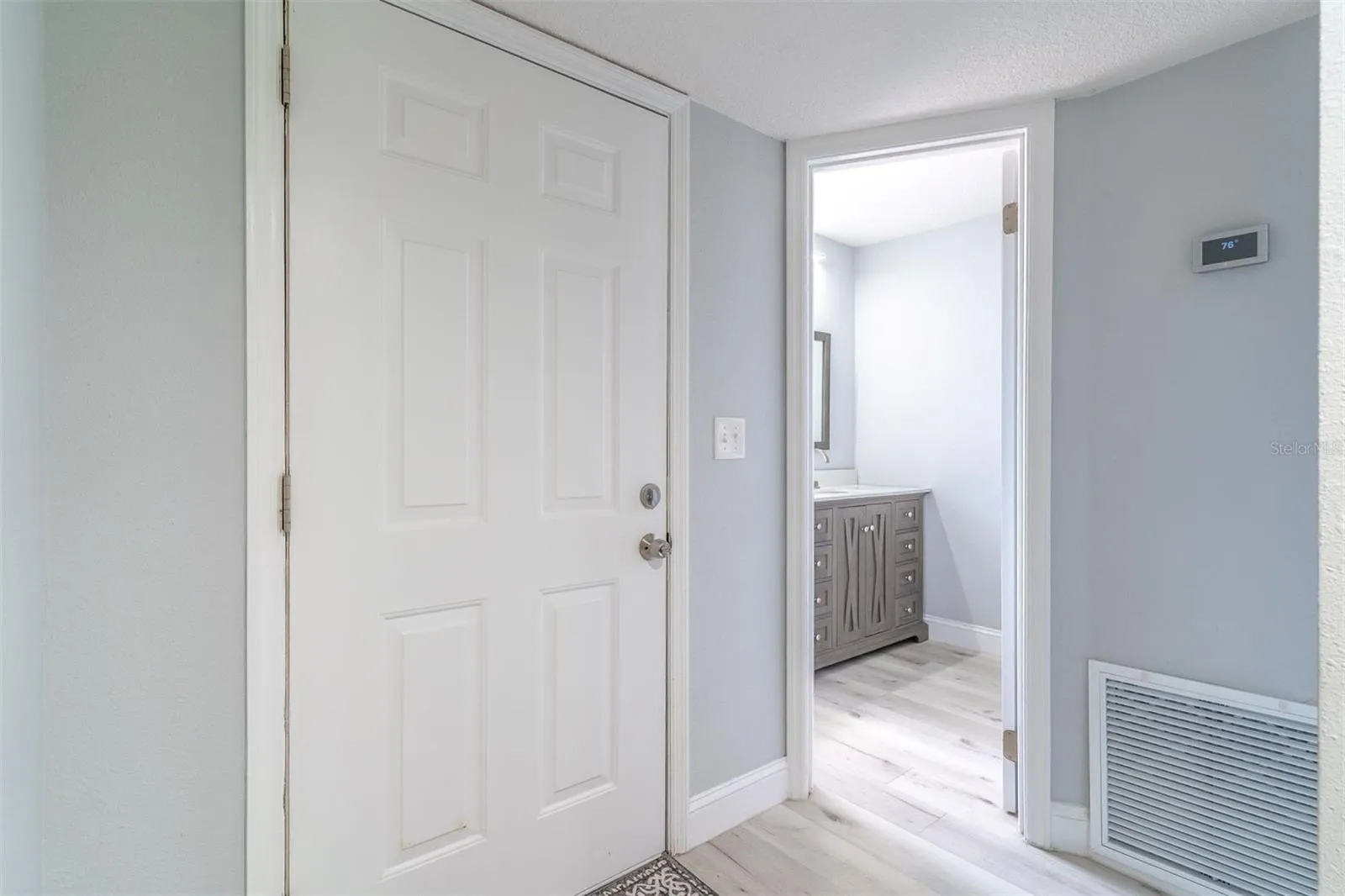 Guest Bath off to the left