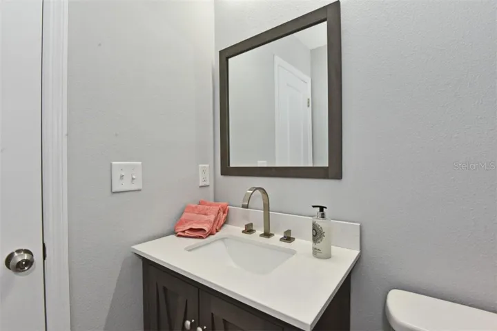 Vanity upstairs full bath
