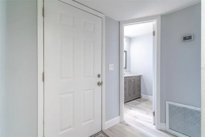 Guest Bath off to the left