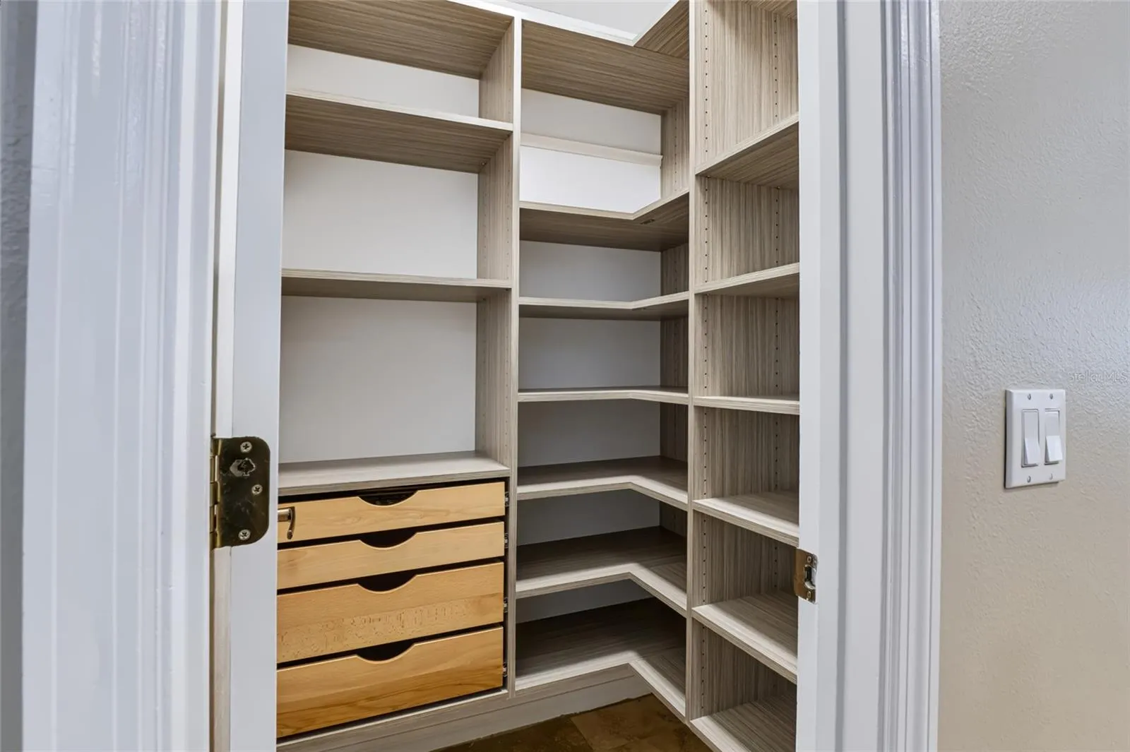 custom built pantry