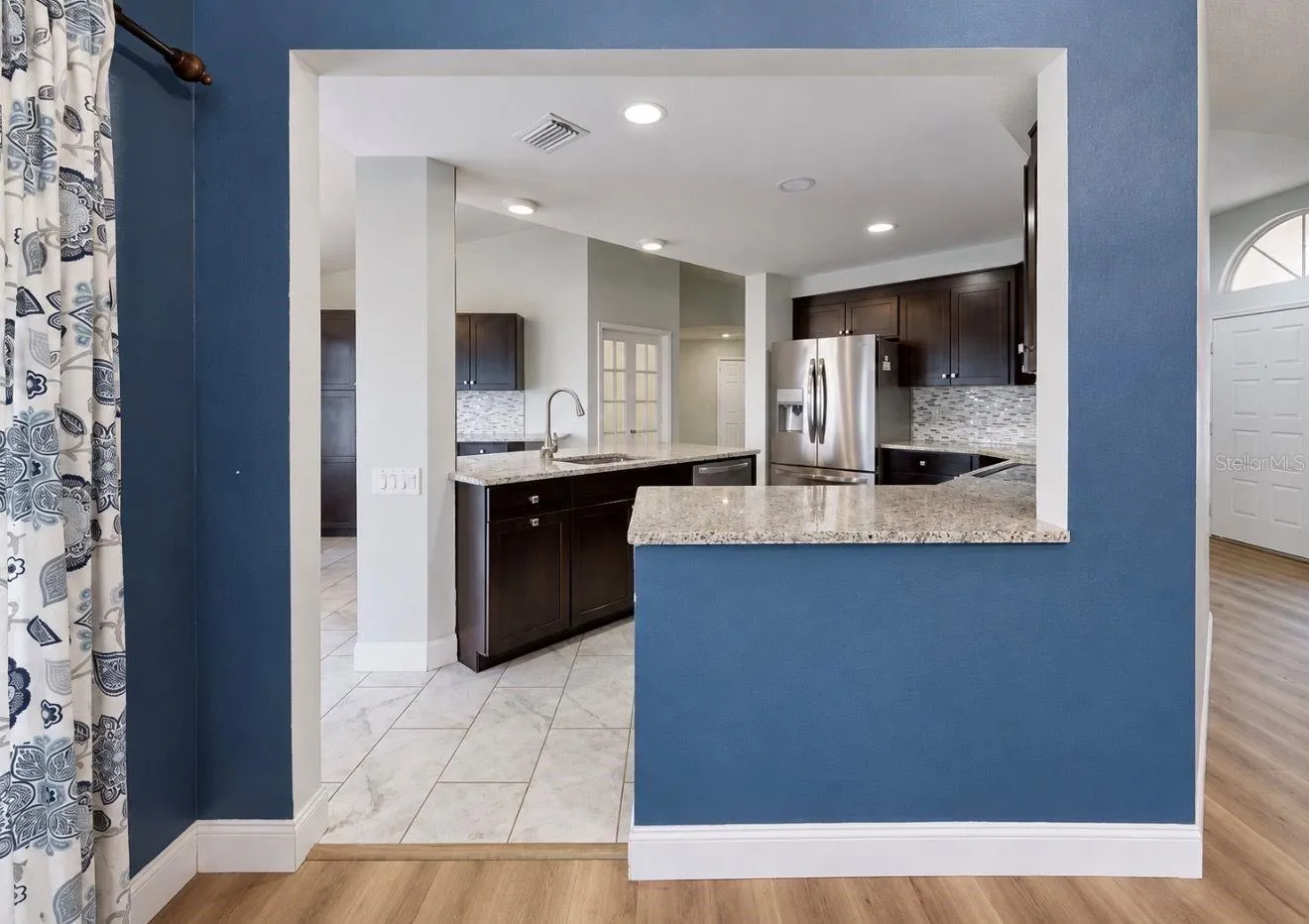 Kitchen from Living Room