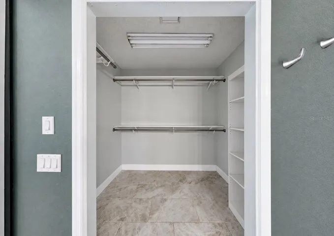 Walk-in Closet in Primary Suite