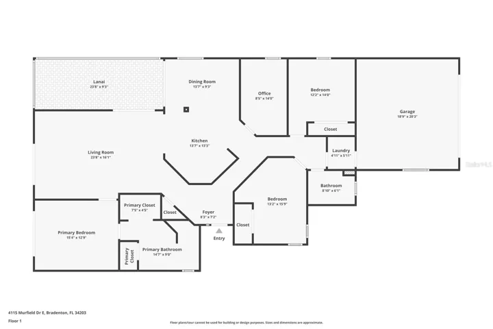 4115 Murfield Dr, Bradenton Floorplan
