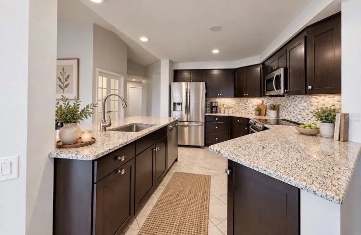 Virtually staged- Kitchen