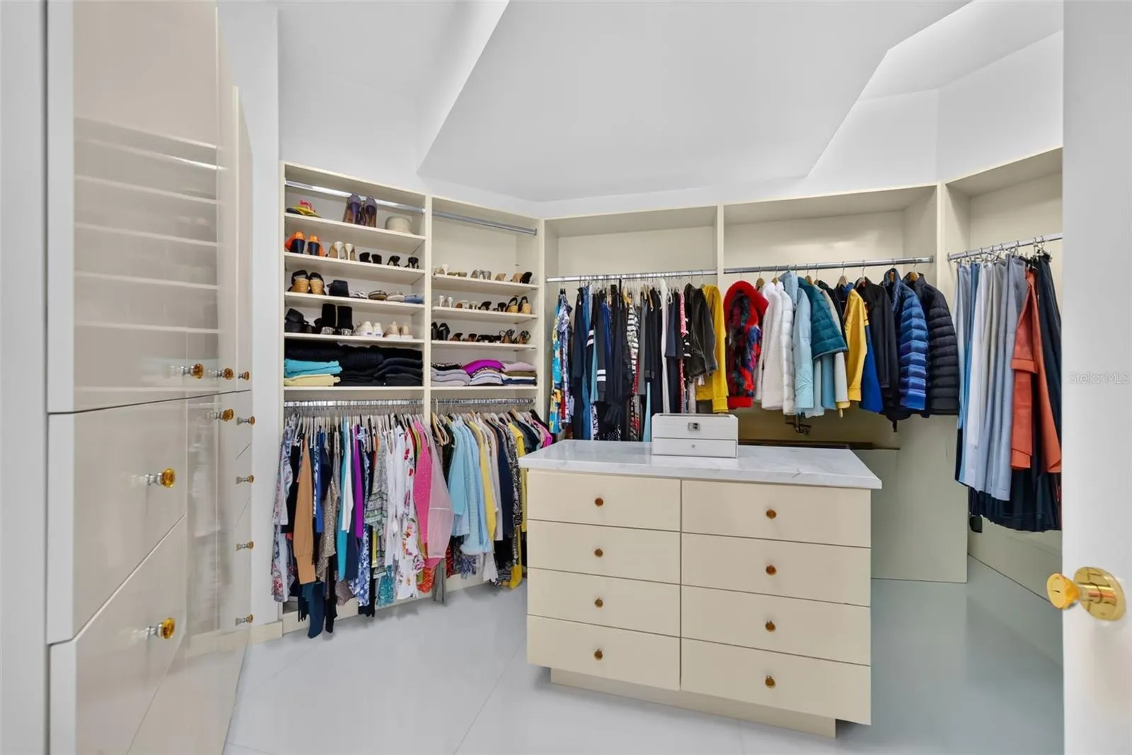 Shared walk-in closet