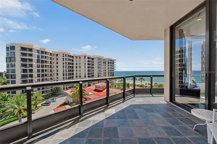 Southeast balcony view