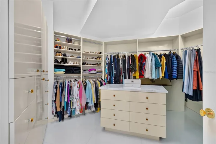 Shared walk-in closet