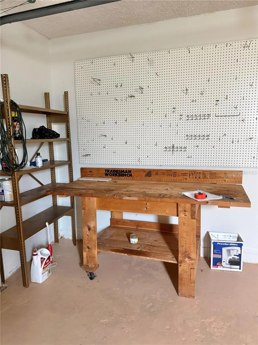 Garage - Workshop area