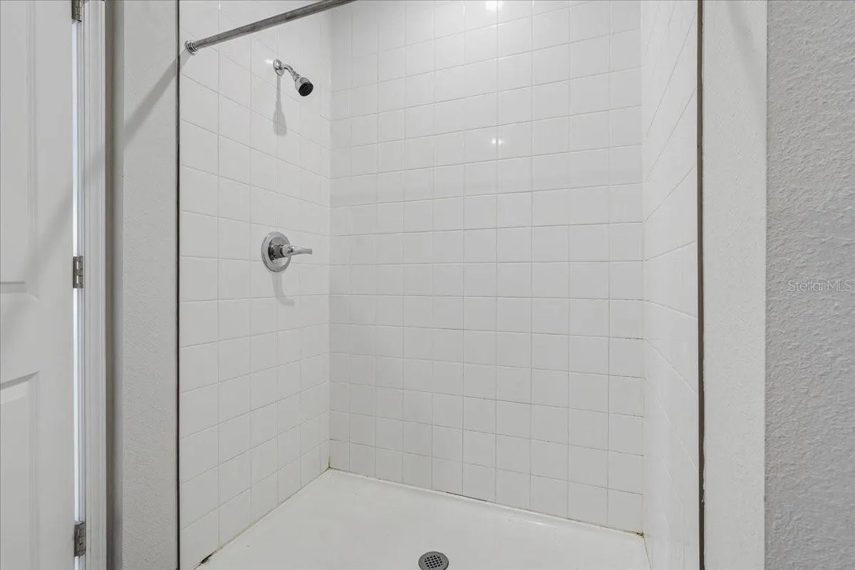 Primary bath shower
