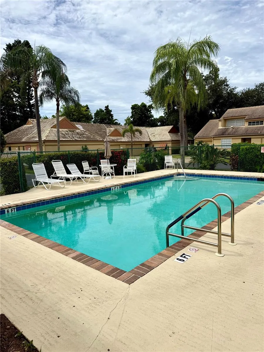 This 2nd community pool is in YOUR cul-de-sac! Just walk across the street to your private pool