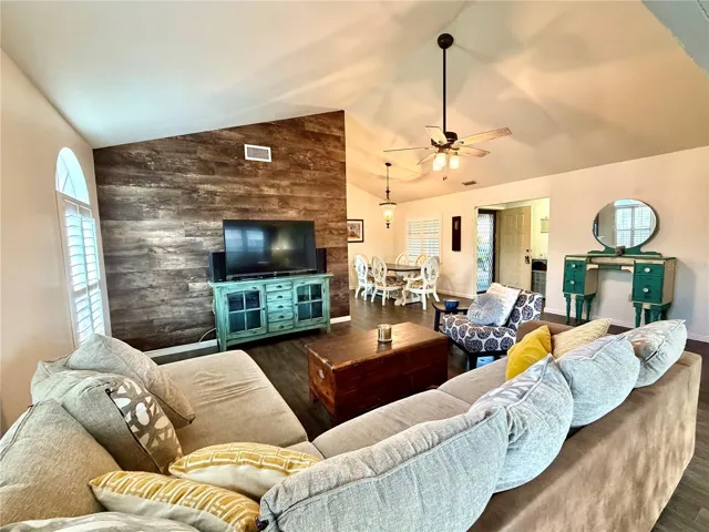 Open concept living area