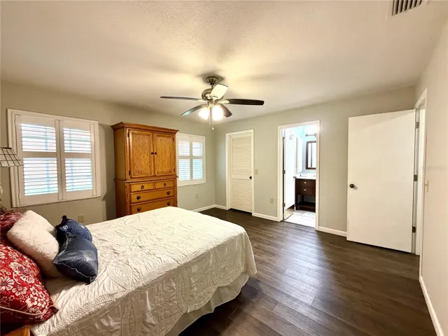 Room has a walk-in closet