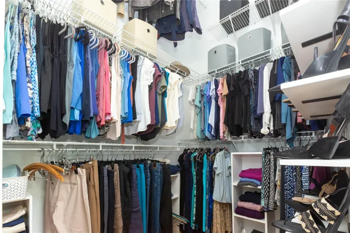 Primary Suite Walk-in Closet