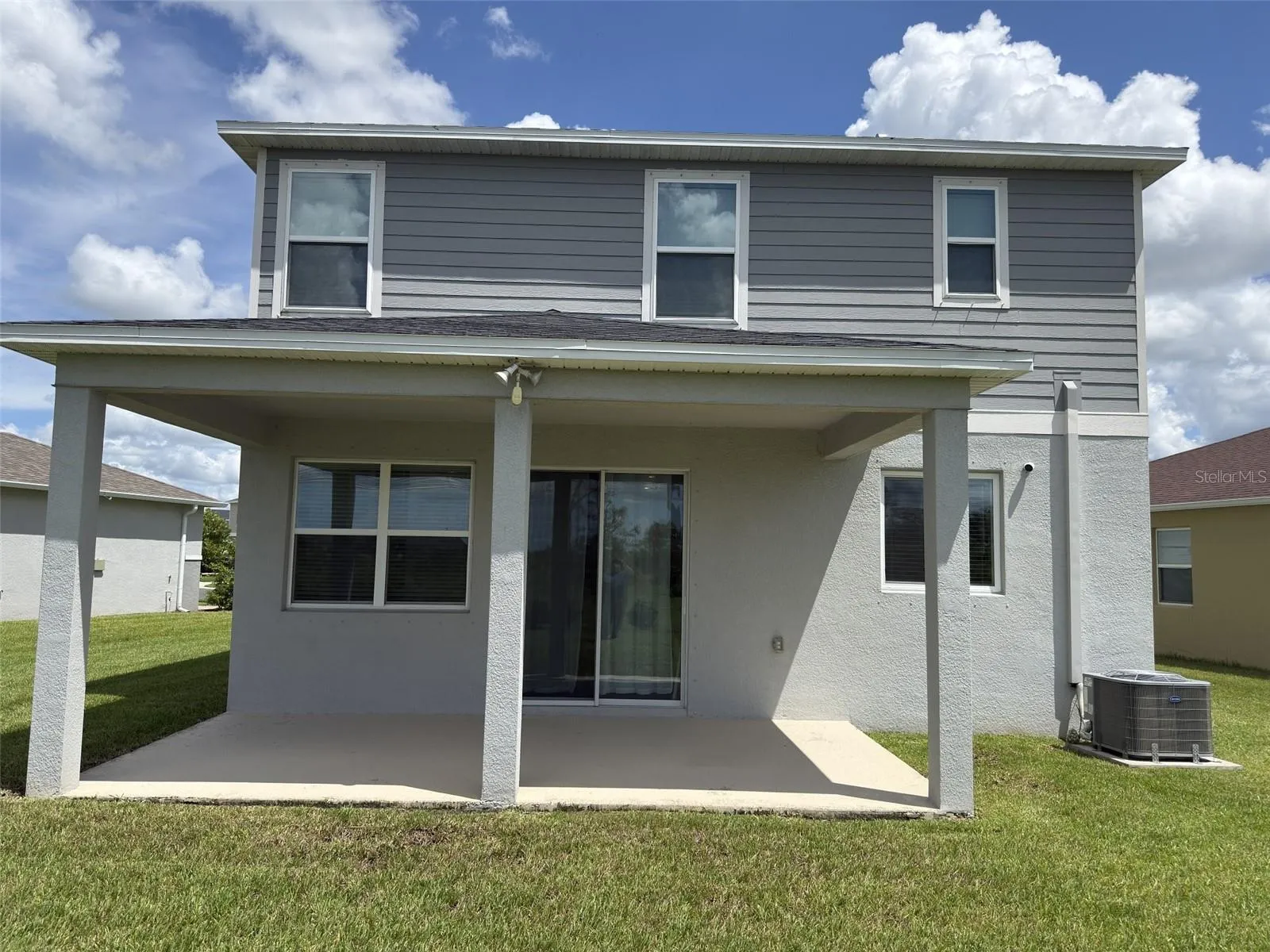 Rear of Home- Facing patio