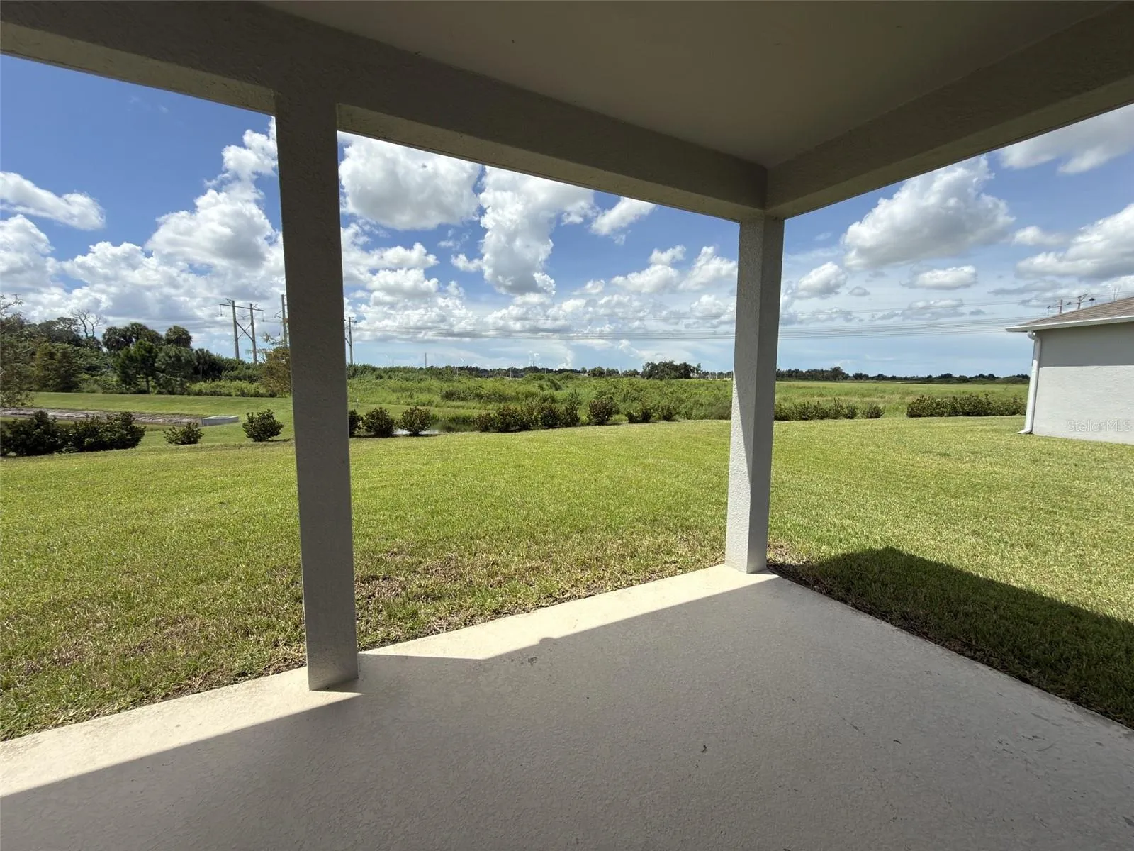 View from Patio Rear