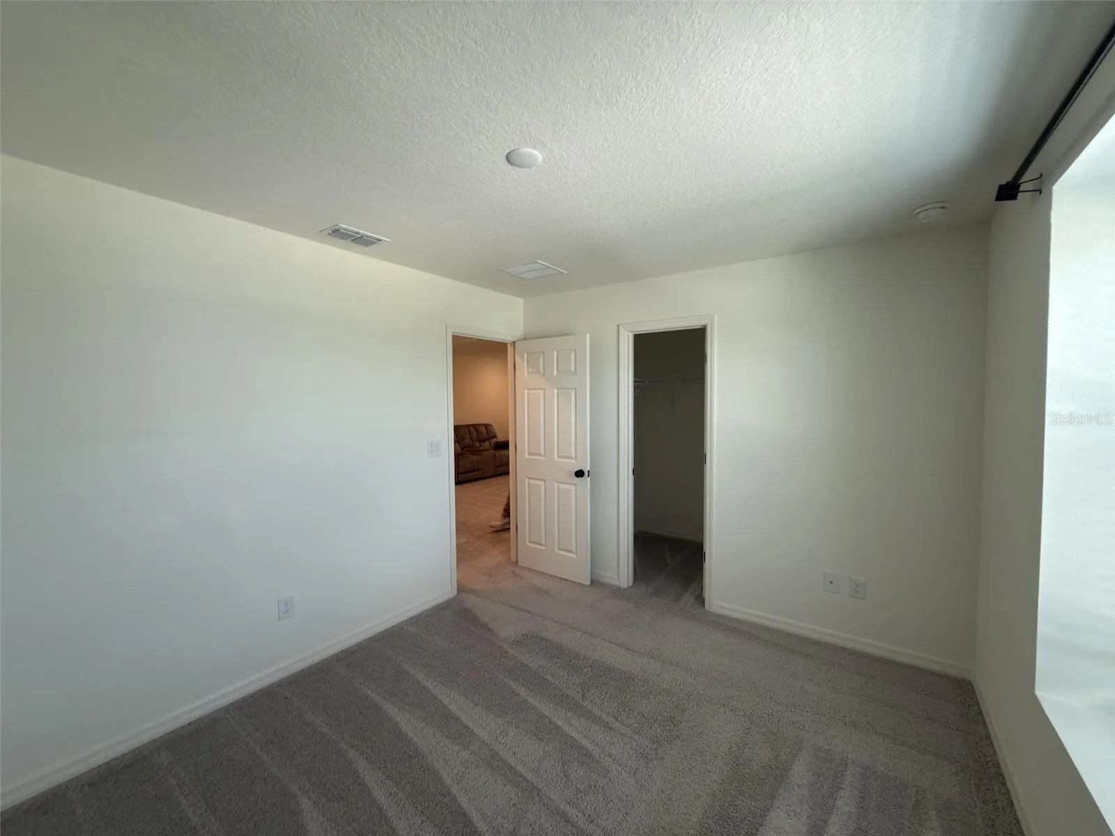 3rd bedroom facing closet