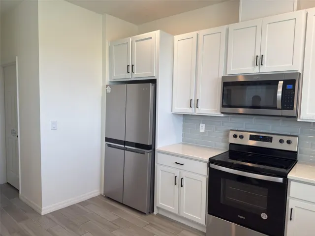 Kitchen- Stainless steel appliances
