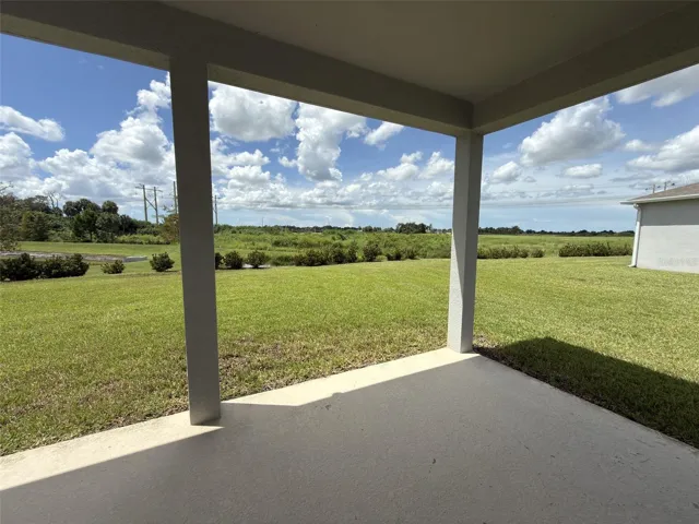 View from Patio Rear