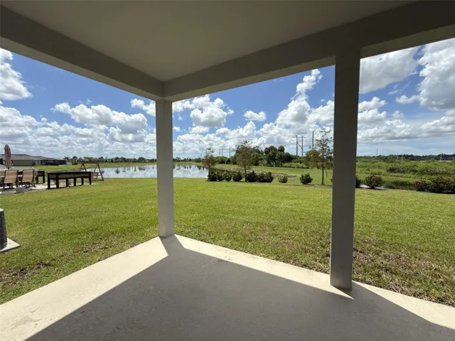 View from Patio- Rear