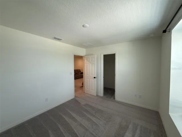 3rd bedroom facing closet