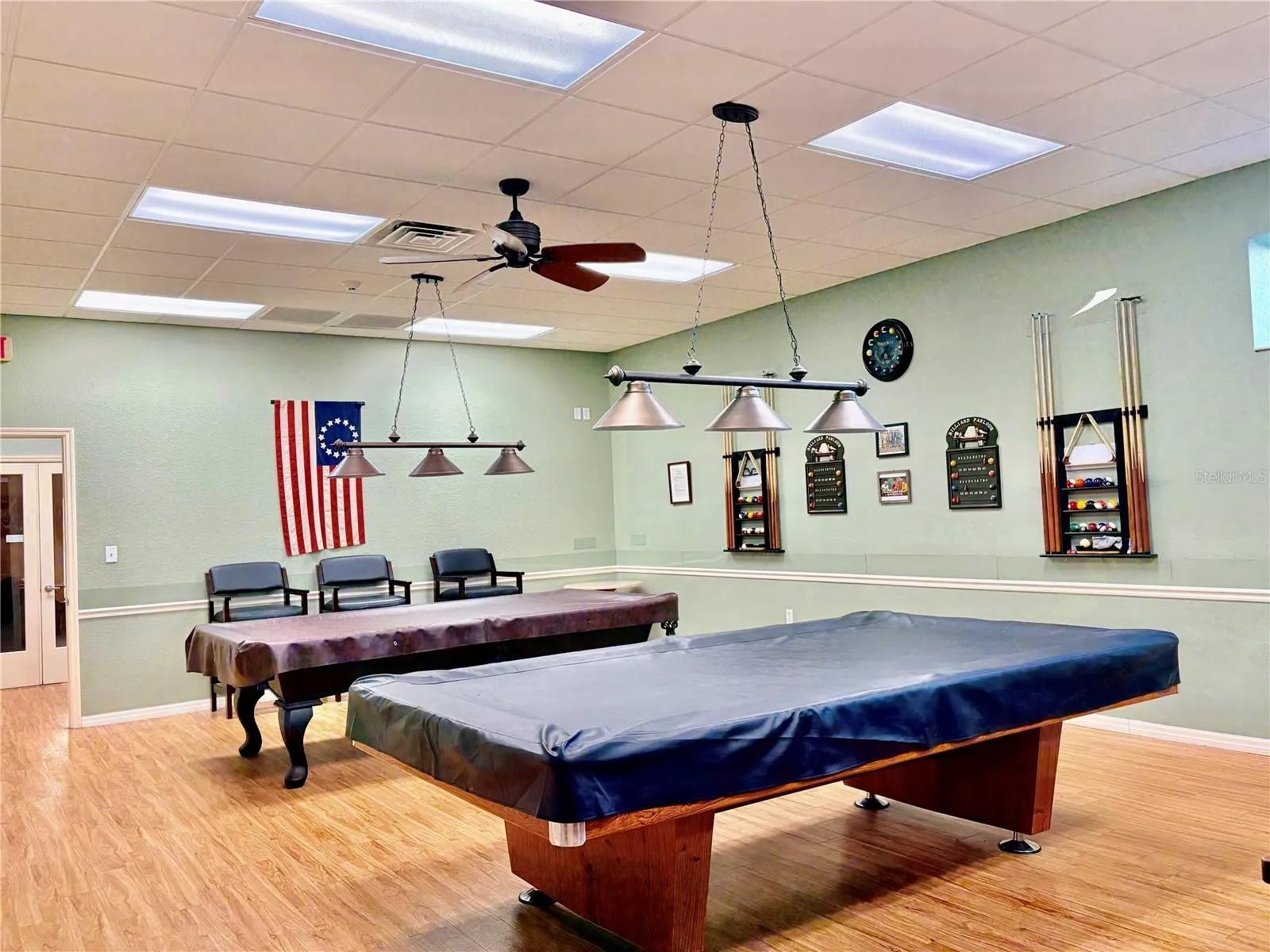 Pool table room