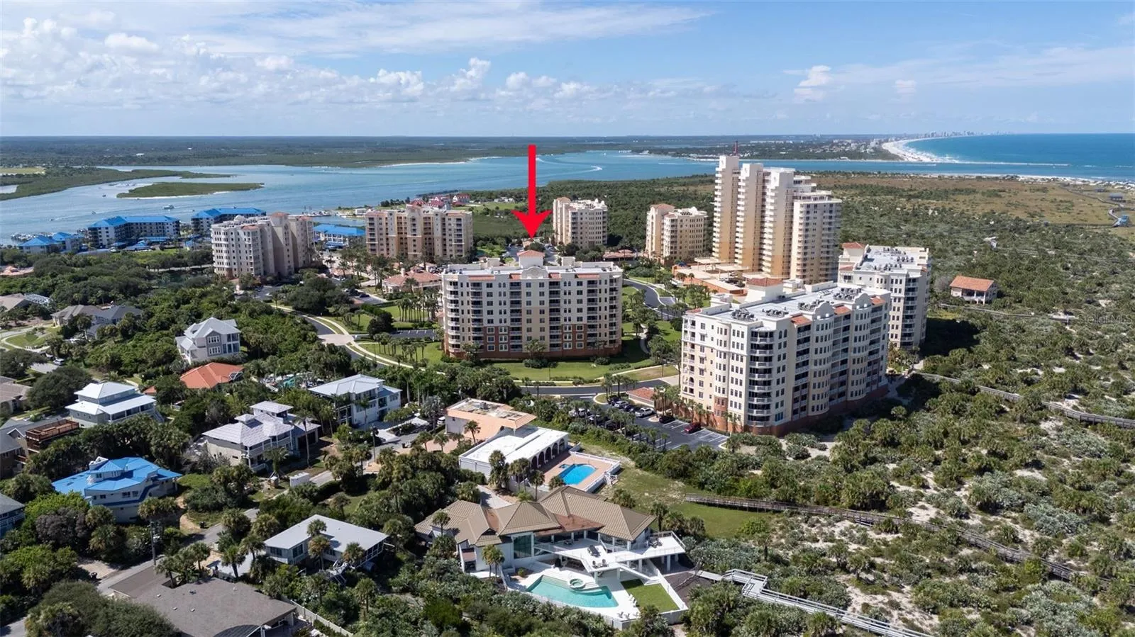 Situated between the river and the ocean!