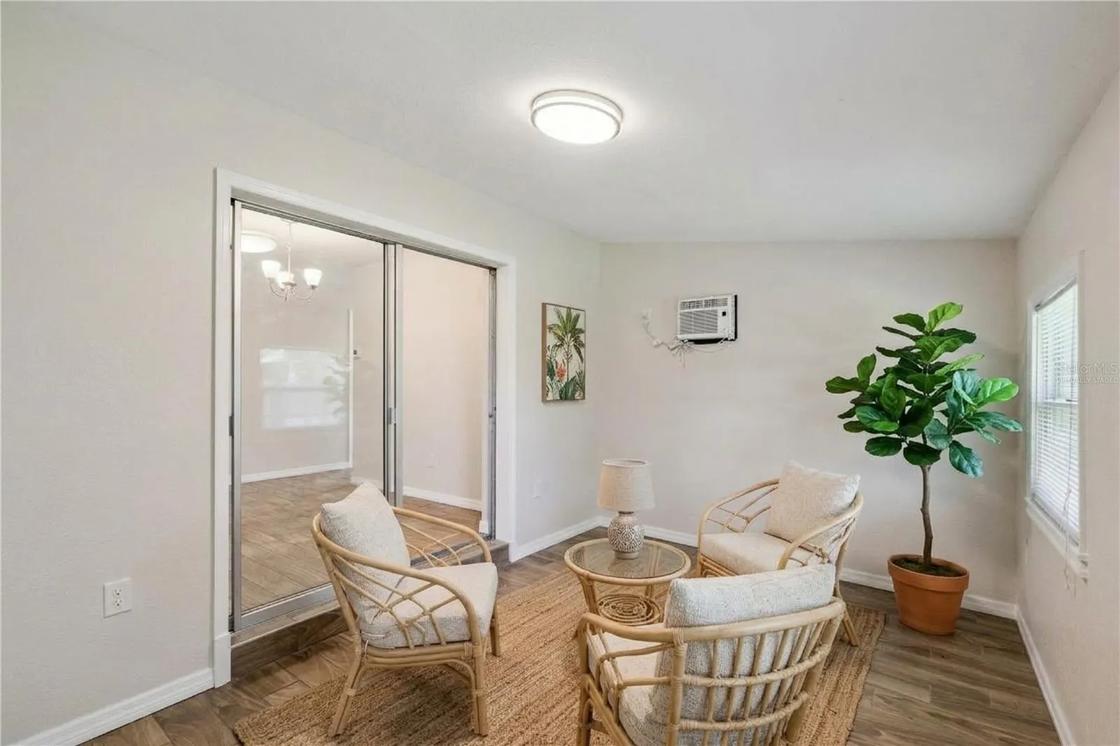 virtually staged bonus room