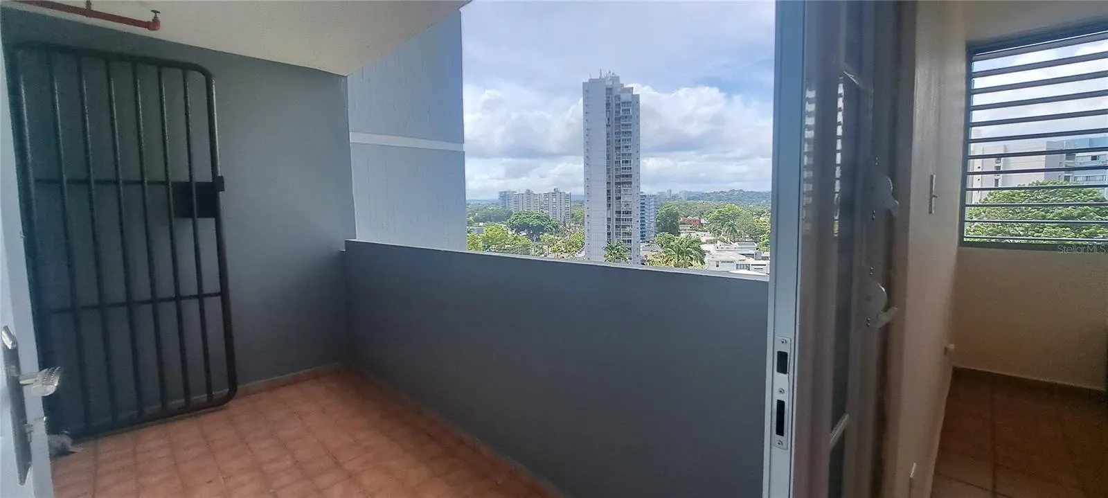 Private Balcony with Interior View