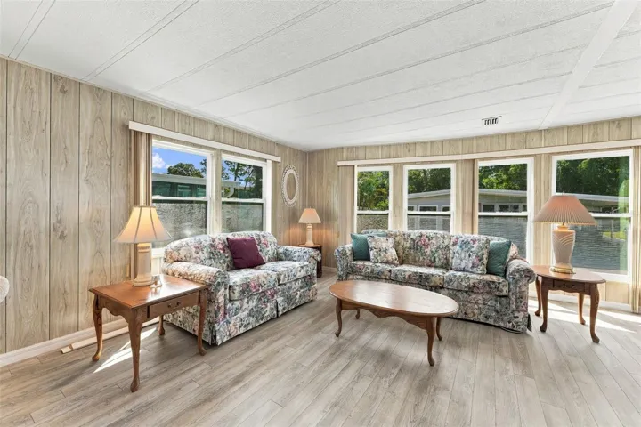 Living room is large and spacious, perfect to fit all your furniture