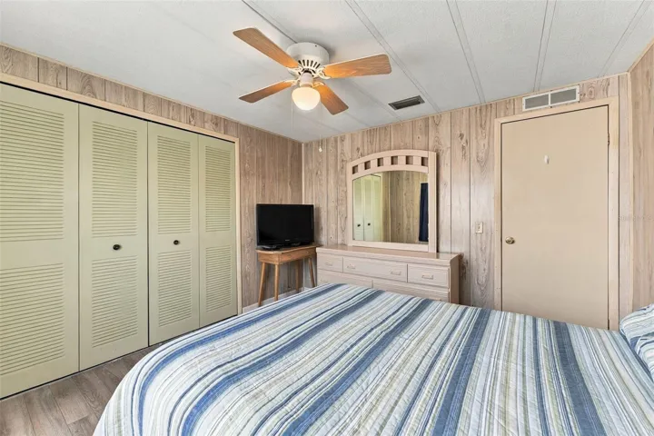 Bedroom 2 with a large wall closet