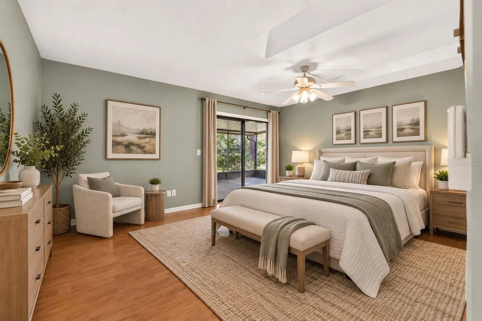 Primary Bedroom - Virtually Staged
