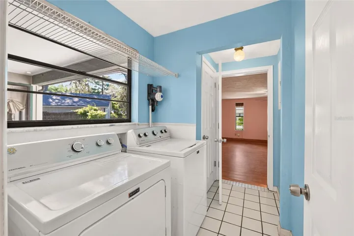 Utility Room with Washer and Dryer