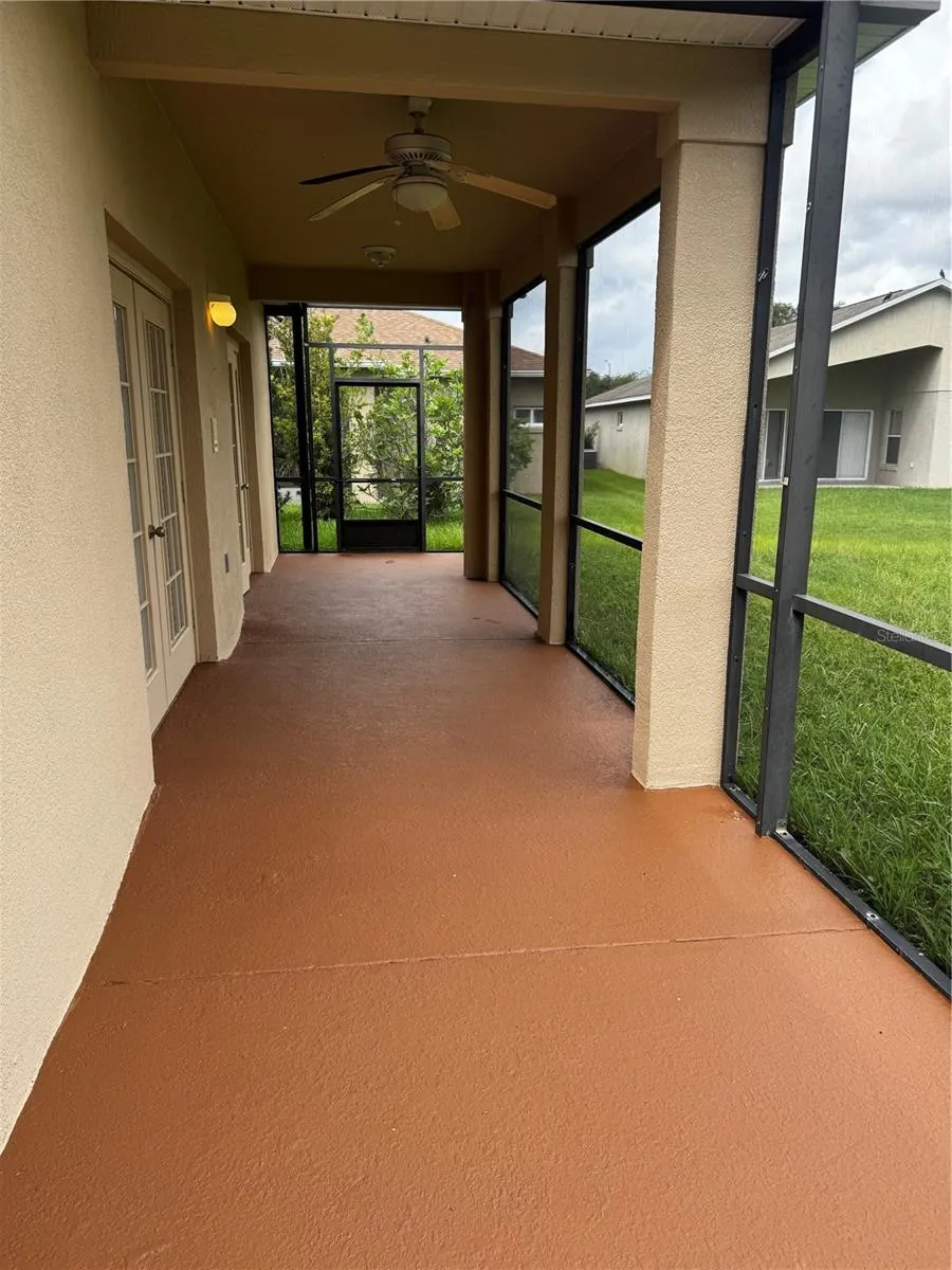 Screened porch