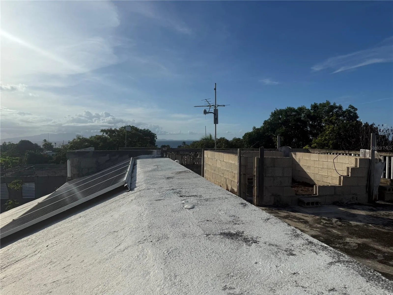 Water views from Rooftop.