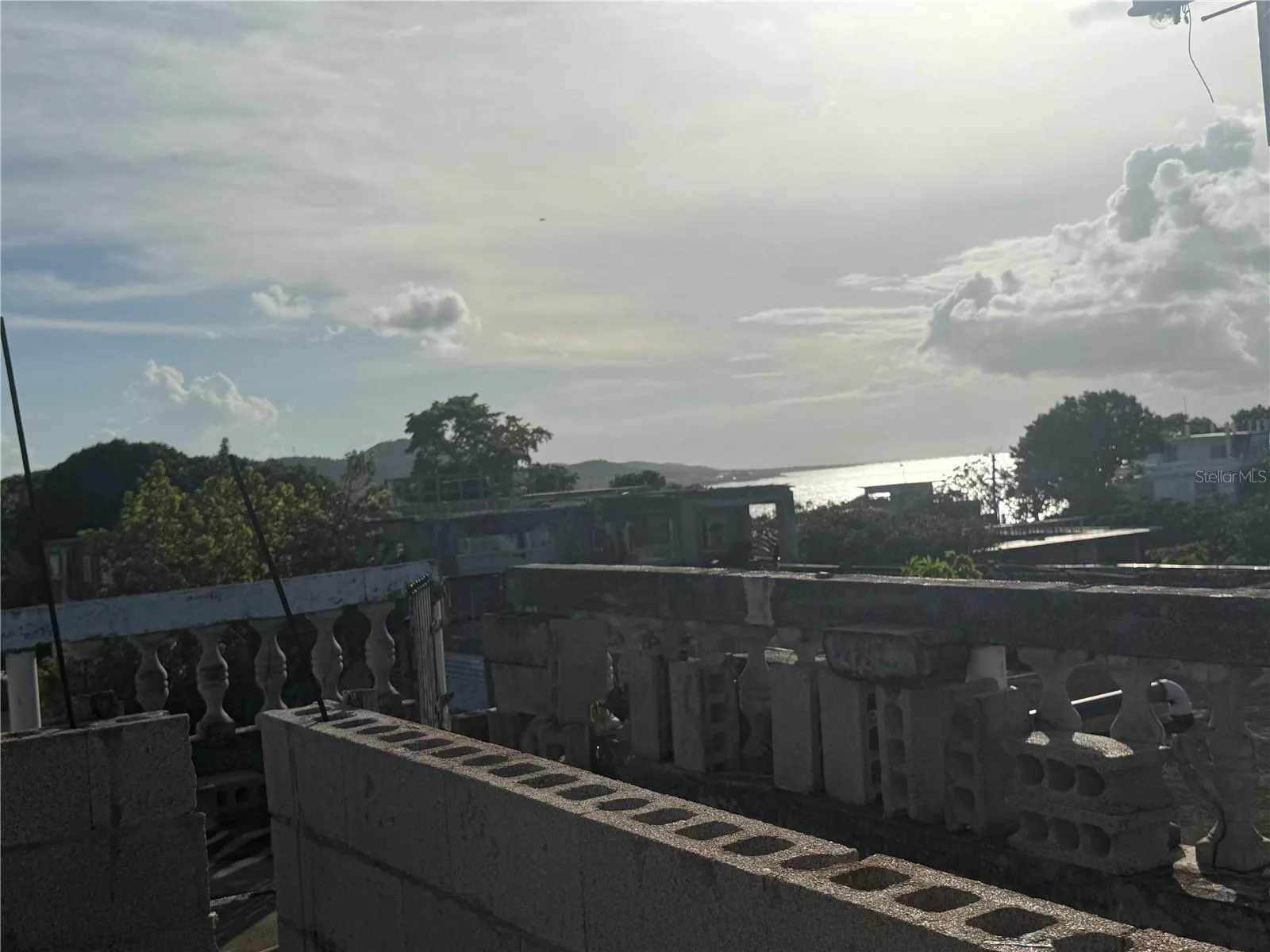 Water views from Rooftop.