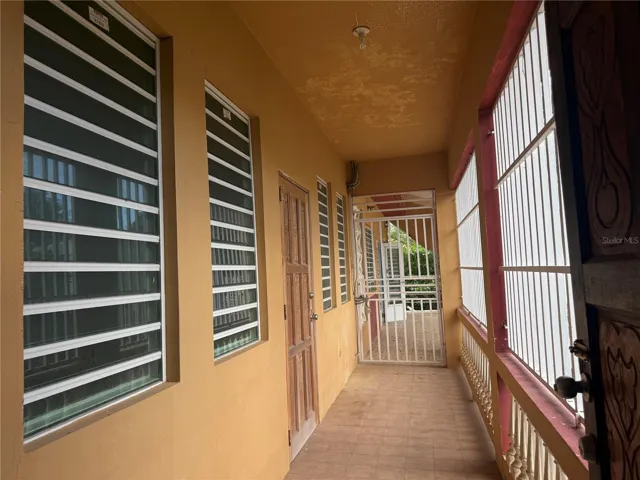 Balcony extension - connects bedroom 1 and 2, and main entrance.