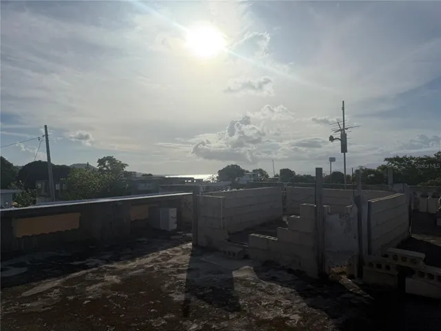Water views from Rooftop.