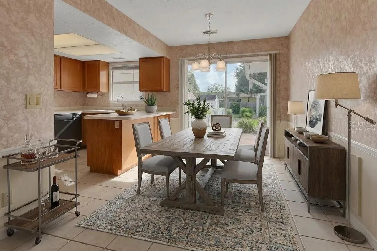 Dining Room - Virtually Staged