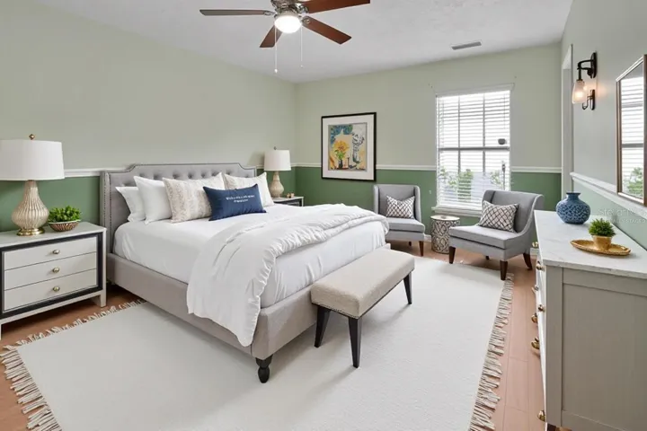 Primary Bedroom - Virtually Staged