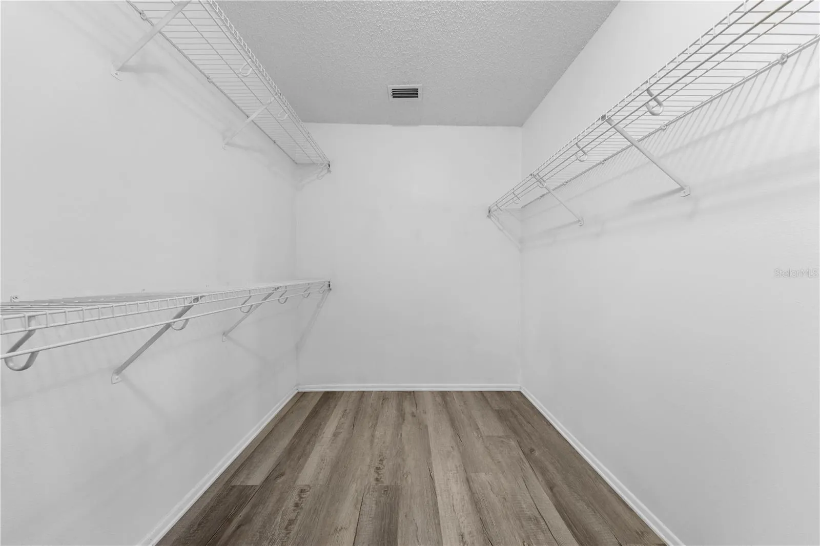 Primary walk-in closet