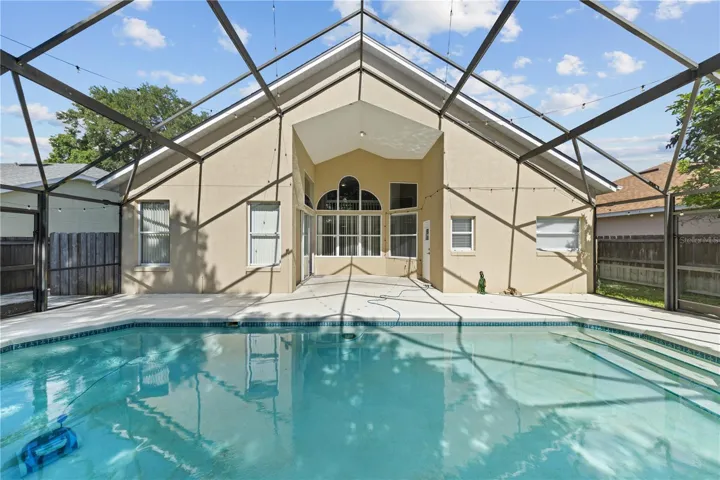 Salt water solar heated Pool