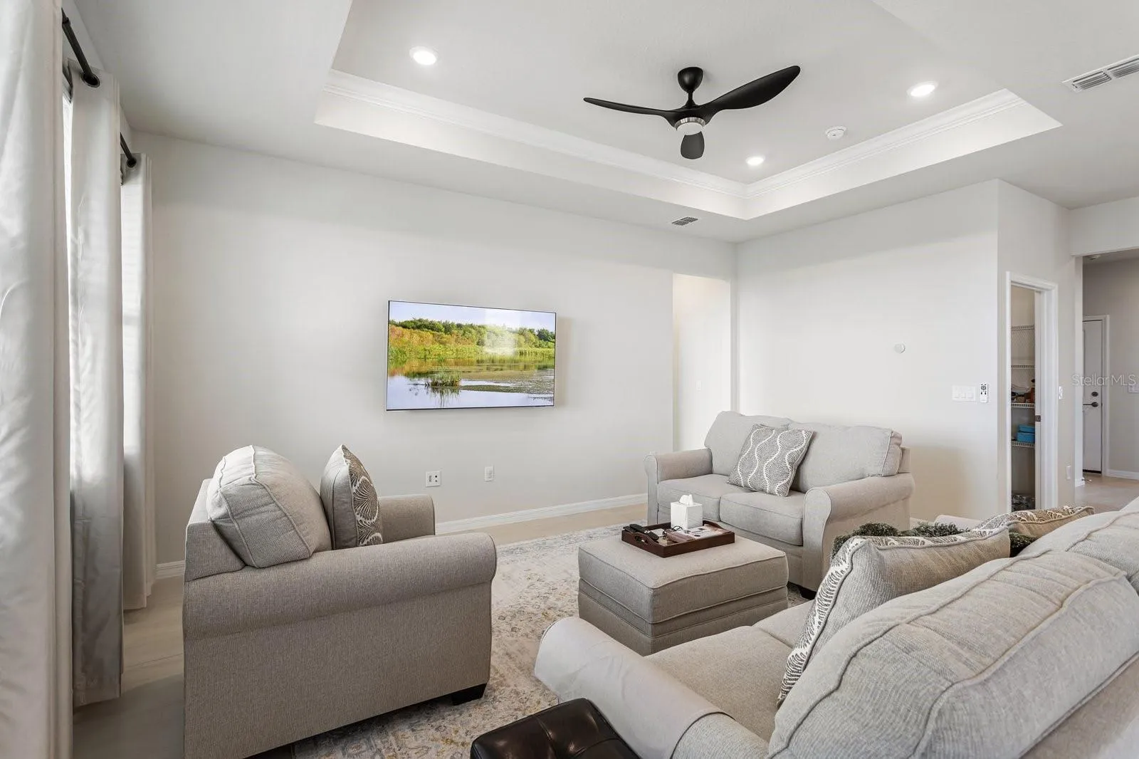 Family Room TV stays