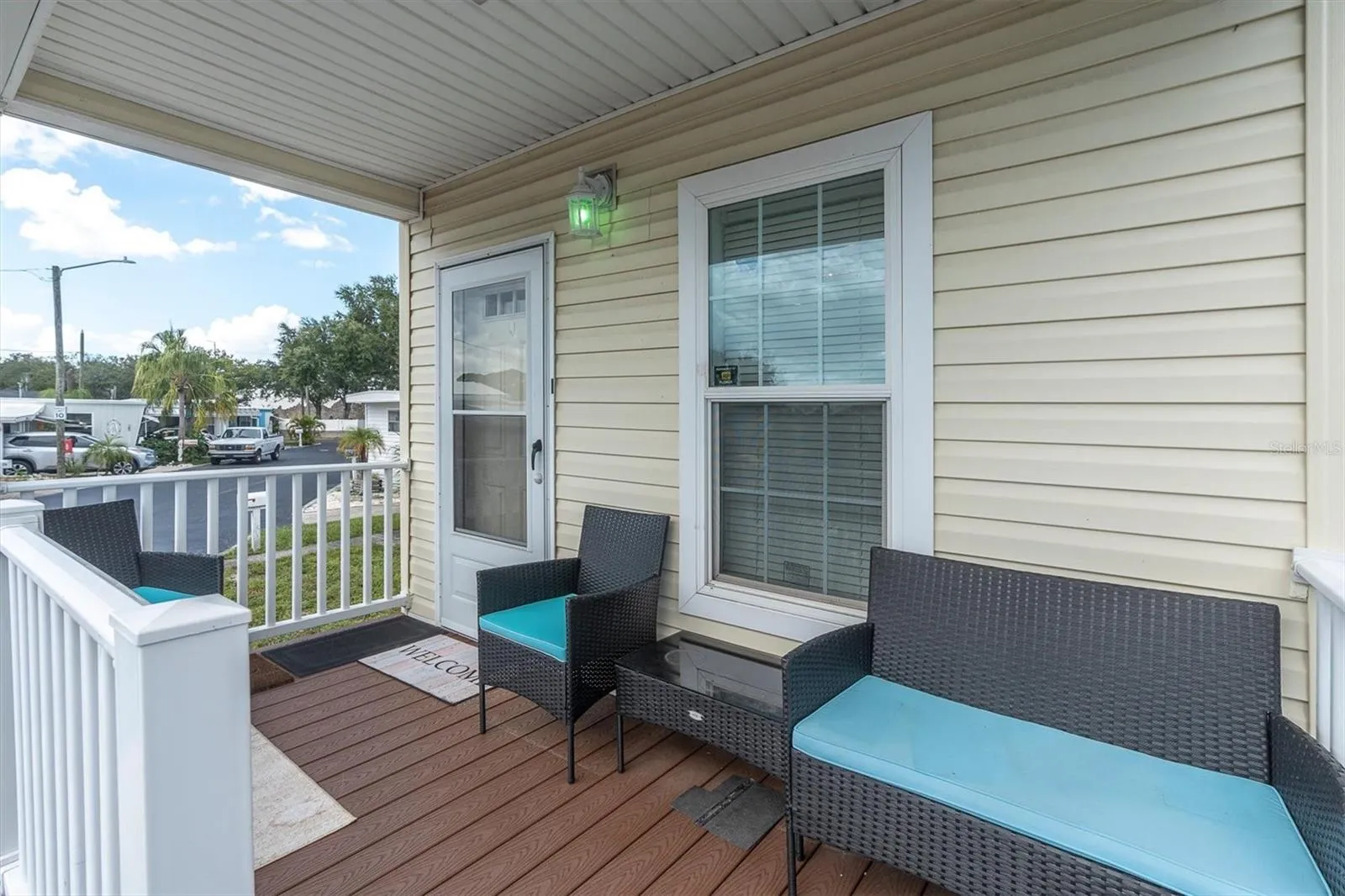 What a great front porch!