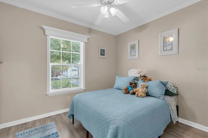 Open and inviting bedroom