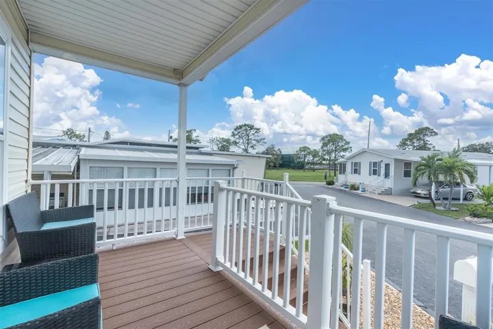 Room to relax on your new front porch