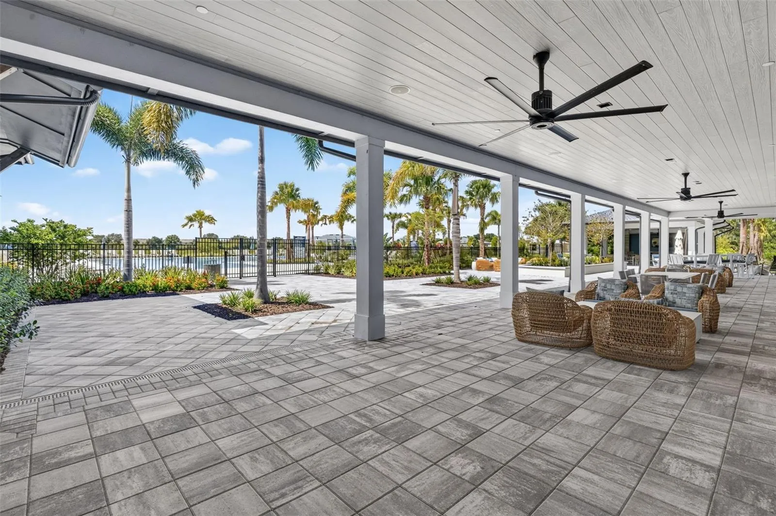 wrap around covered patio
