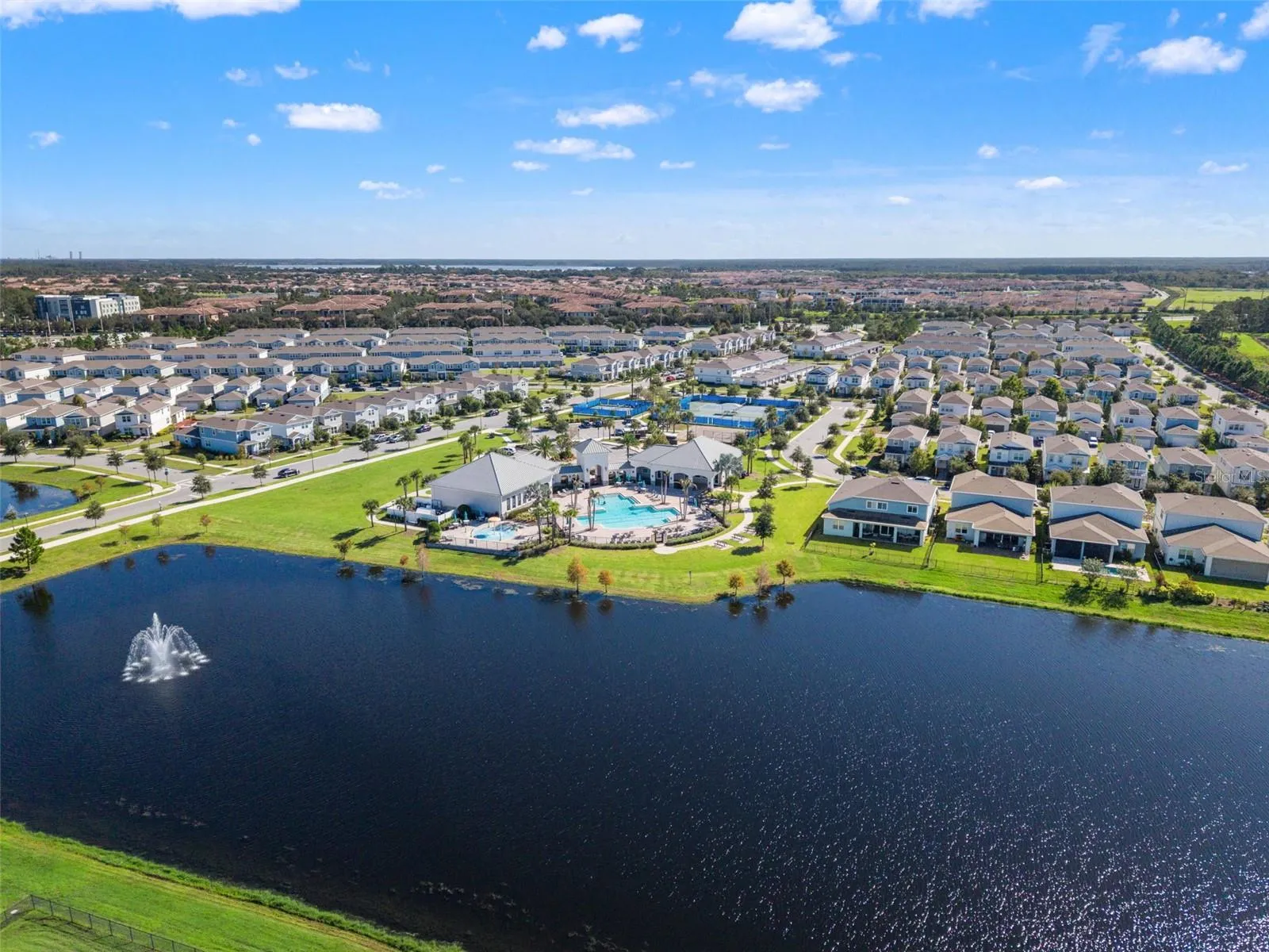 Aerial of Community Amenities