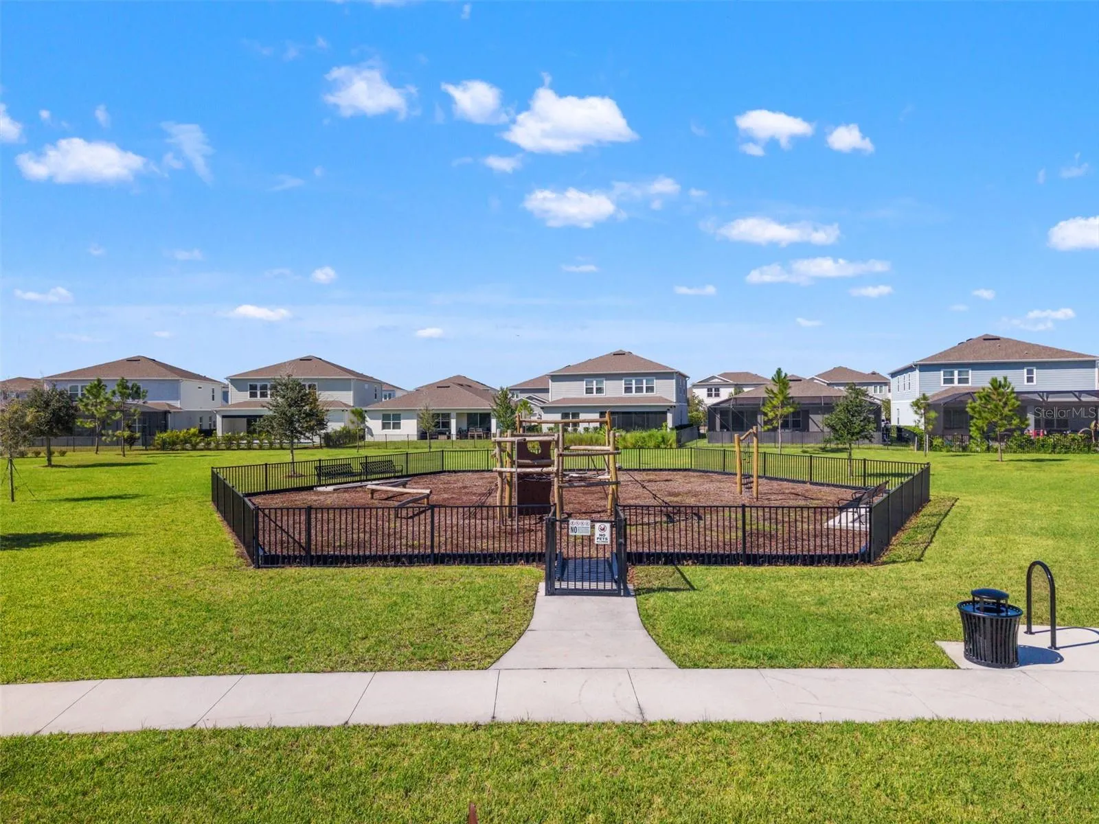 Community Playground behind Home