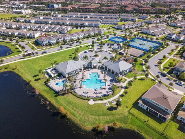Aerial of Community Amenities